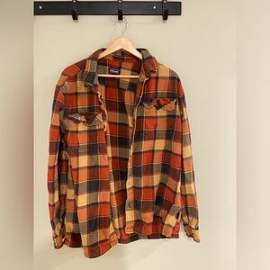 Patagonia Men’s Fjord Flannel Shirt Plaid Size Large